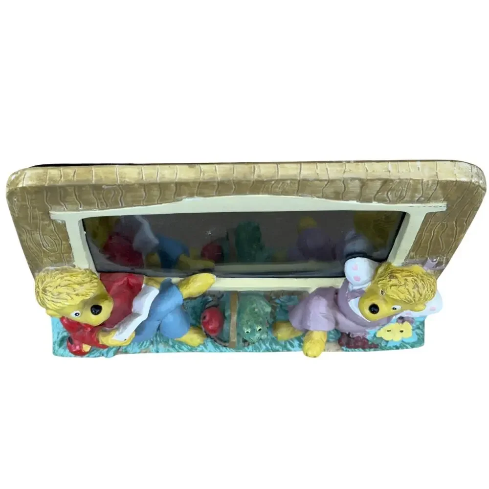 Vintage 90s Berenstain Bears 1991 Princess House Picture Frame 3